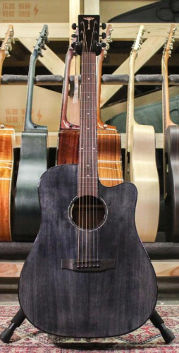 Электроакустическая гитара Tyma D-3C BKS - JCS.UA фото 9