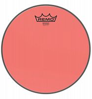 Пластик для барабана REMO EMPEROR 10" COLORTONE RED - JCS.UA