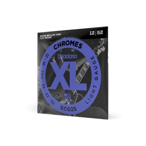 Струни DADDARIO ECG25 XL CHROMES LIGHT (12-52) - JCS.UA фото 2