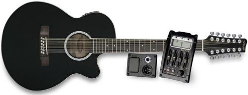 Гитара электроакустическая Stagg SW206CETU/12-BK - JCS.UA фото 2