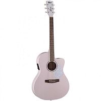 Акустическая гитара с датчиком Cort JADE Classic Pastel Pink Open Pore - JCS.UA
