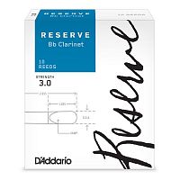 Трости для кларнета D'ADDARIO DCR1030 Reserve Bb Clarinet #3.0 - 10 Box - JCS.UA