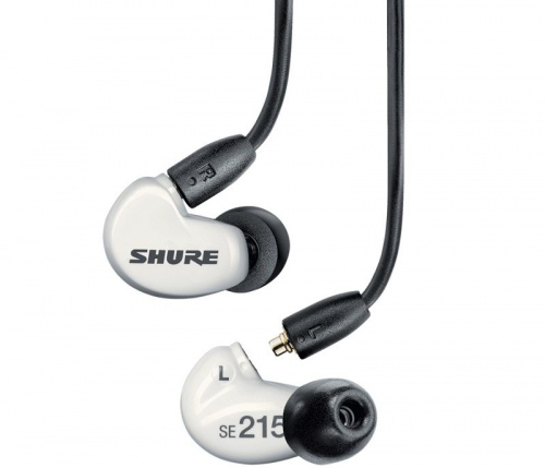 Внутрішньоканальні навушники Shure SE215SPE-W + UNI-EFS - JCS.UA фото 2