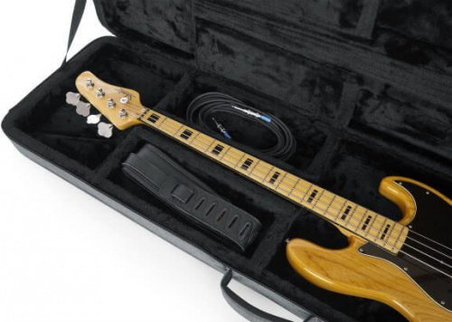 Кейс для бас-гитар GATOR GTR-BASS-GRY Grey Transit Lightweight Bass Guitar Case - JCS.UA фото 8