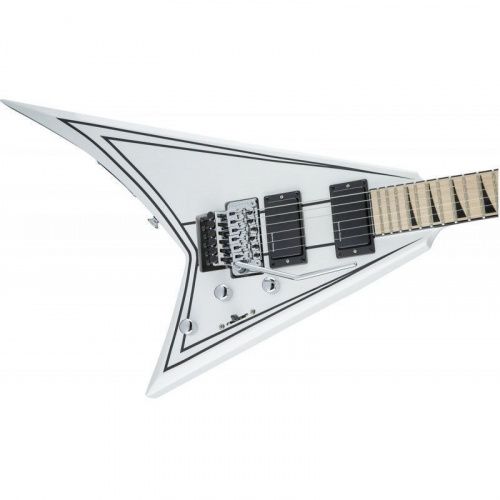 Електрогітара JACKSON X-SERIES RHOADS RRX24M MN SNOW WHITE WITH BLACK PINSTRIPES - JCS.UA фото 2