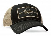 Кепка TAYLOR GUITARS TRUCKER CAP BLACKKHAKI PATCH - JCS.UA