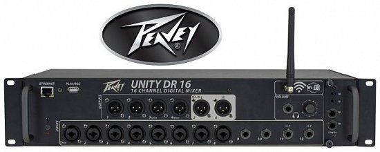 NAMM 2017! Цифровой микшер с дистанционным управлением Peavey Unity DR16!