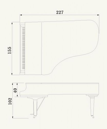 Рояль YAMAHA C7X (Polished Ebony) - JCS.UA фото 7