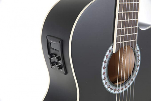 Класична гітара з звукознімачем GEWApure Basic Electro 4/4 (Black) - JCS.UA фото 2