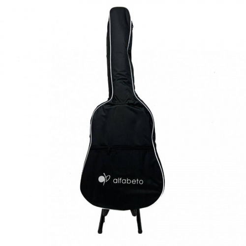Акустическая тревел гитара Alfabeto Traveler (3 Tone Sunburst) + чехол - JCS.UA фото 2
