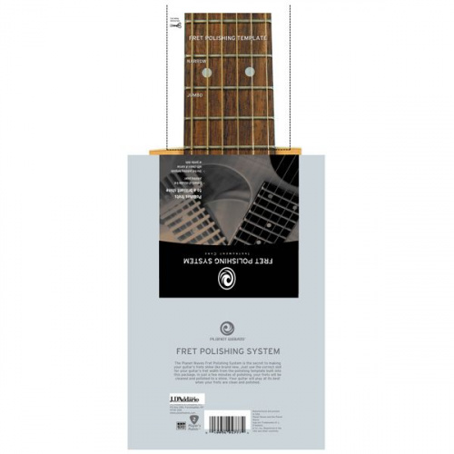 Тканевая салфетка для полировки ладов гитары D'ADDARIO PW-FRP FRET POLISHING SYSTEM - JCS.UA фото 6