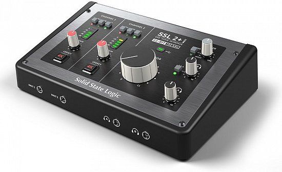 Аудиоинтерфейс Solid State Logic SSL 2 MKII: революция звука в компактном корпусе