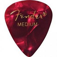 Набор медиаторов Fender 351 PREMIUM CELLULOID RED MOTO MEDIUM 098-0351-809 - JCS.UA