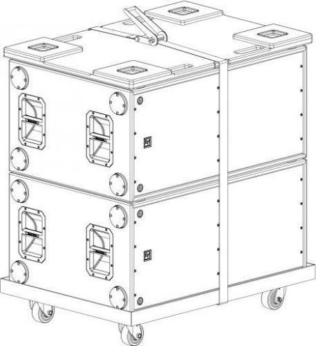 Візок Electro-Voice X12-128-DOLLY - JCS.UA