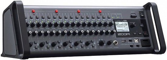 Новий цифровий мікшер-рекордер Zoom LiveTrak L-20R