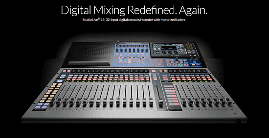 Анонс! Цифровой микшерный пульт PreSonus StudioLive 24