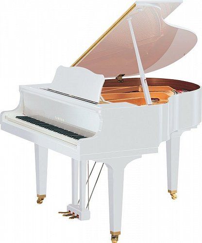 Акустический рояль Yamaha GB1K PWH: Снежно-белое совершенство в мире компактных гранд-пиано