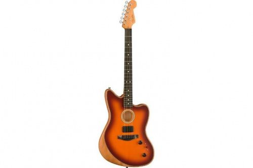 Гитара полуакустическая FENDER AMERICAN ACOUSTASONIC JAZZMASTER TOBACCO SUNBURST - JCS.UA фото 3