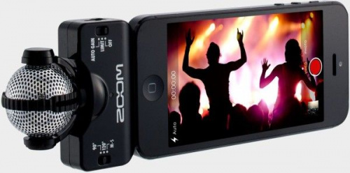Стереомикрофон Zoom iQ5 Black - JCS.UA фото 6