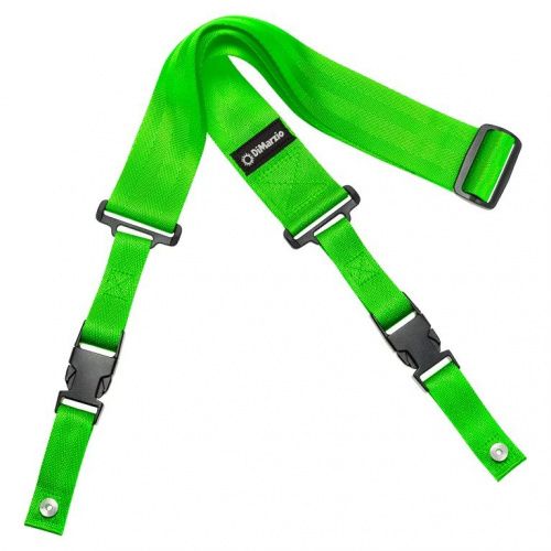 Нейлоновый ремень DIMARZIO 2 INCH NYLON CLIPLOCK NEON GREEN - JCS.UA