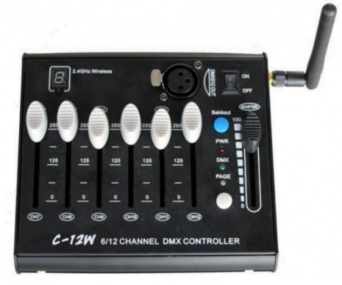 Беспроводной DMX контроллер Emiter-S C-12W - JCS.UA