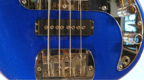 Бас-гітара G & L SB2 FOUR STRINGS (Electric Blue, maple, mirror) №CLF51087 - JCS.UA фото 5