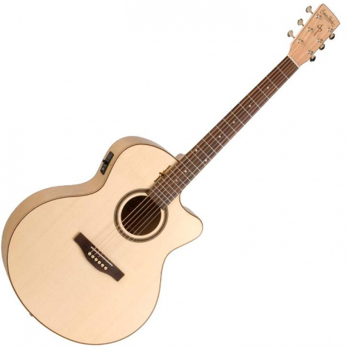 Электроакустическая гитара S&P 036363 - Amber Trail CW Mini Jumbo SG T35 - JCS.UA фото 2