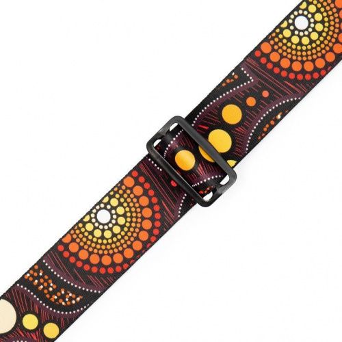 Ремень LEVY'S MP2DU-002 2″ Down Under Series Poly Guitar Strap - Sunset - JCS.UA фото 3