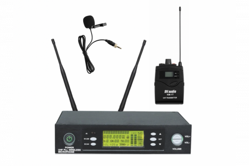 Радиосистема DV audio WMS-11T петличным микрофоном  - JCS.UA