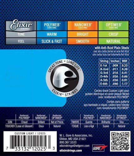 Струны Elixir El PW CL - JCS.UA фото 3