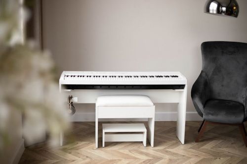 Стойка для пианино без крышки GA Music для Kurzweil белый - JCS.UA фото 6