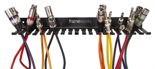 Настенный держатель органайзер для кабелей GATOR FRAMEWORKS GFW-CABLEHANGER Wall Mountable Cable Hanger And Organizer - JCS.UA
