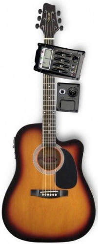 Гітара електроакустична Stagg SW203CETU-VS - JCS.UA