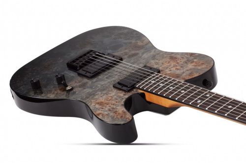 Электрогитара Schecter PT Standard Black Fade Burst Burl - JCS.UA фото 7