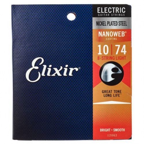 Струны Elixir EL NW L 8 strings - JCS.UA