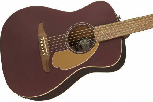 Гітара електроакустична FENDER MALIBU PLAYER BURGUNDY SATIN - JCS.UA фото 4