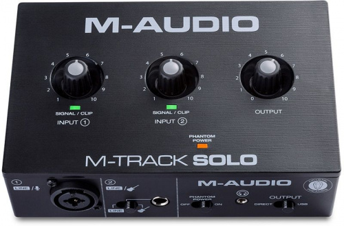 Аудиоинтерфейс M-Audio M-Track Solo II - JCS.UA фото 3