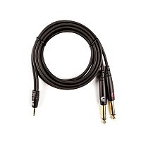 Кабель D'ADDARIO PW-MPTS-06 Custom Series 1/8” to Dual 1/4” Audio Cable (1.8m) - JCS.UA