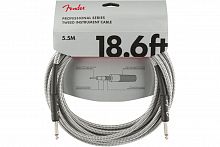 Кабель інструментальний FENDER CABLE PROFESSIONAL SERIES 18.6 'WHITE TWEED - JCS.UA