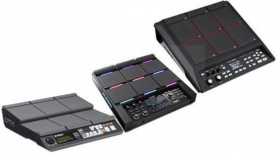 Электронная перкуссия Roland SPD-SX, Yamaha DTX-MULTI 12 и Alesis Strike MultiPad: Битва титанов