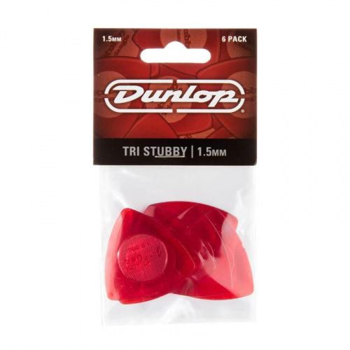 Медиатор DUNLOP 473P1.5 TRI STUBBY PICK 1.50MM - JCS.UA фото 4