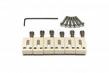 Набор сёдел для гитар GRAPH TECH PQ-8001-00 TUSQ Saddle Strat/Tele Style Offset (6 Pcs) - JCS.UA