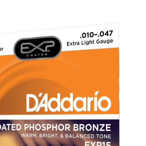 Струни DADDARIO EXP15 EXP PHOSPHOR BRONZE EXTRA LIGHT 10-47 - JCS.UA фото 4
