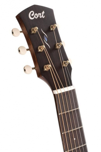 Электроакустическая гитара CORT Core-PE Mahogany (Open Pore Black Burst) - JCS.UA фото 7