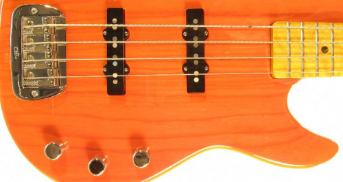 Бас-гитара G&L JB2 FOUR STRINGS (Clear Orange, maple) №CLF51061 - JCS.UA фото 5