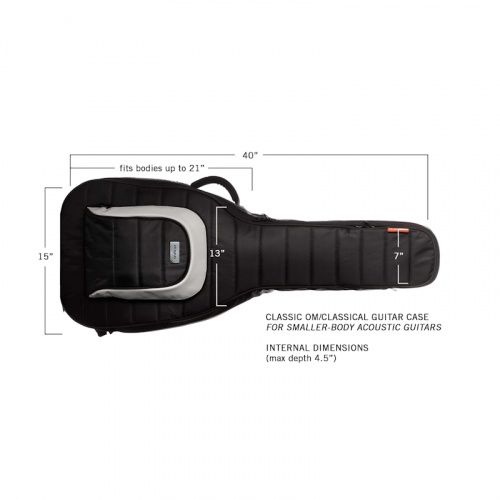 Чохол для гітари MONO M80-AC-BLK - JCS.UA фото 2