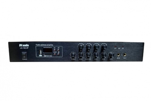 Трансляционный микшер-усилитель с USB DV audio LA-150.4P - JCS.UA фото 3
