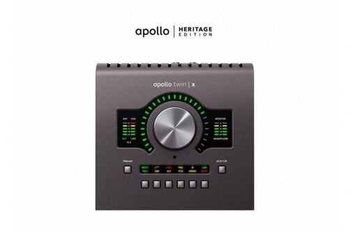 Аудиоинтерфейс UNIVERSAL AUDIO Apollo Twin X QUAD Heritage Edition (Desktop/Mac/Win/TB3) - JCS.UA