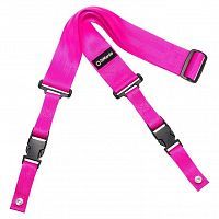 Нейлоновий ремінь DIMARZIO 2 INCH NYLON CLIPLOCK NEON PINK - JCS.UA