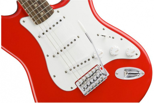 Электрогитара SQUIER by FENDER AFFINITY SERIES STRATOCASTER LR RACE RED - JCS.UA фото 3